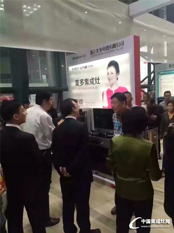 美多亮相嵊州市第九屆廚房電器展，吸睛無數