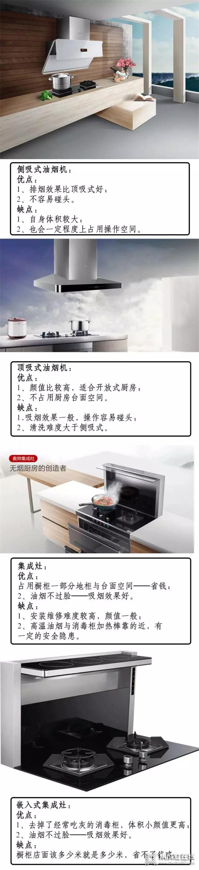 廚房電器怎么選？就找奧帥集成灶