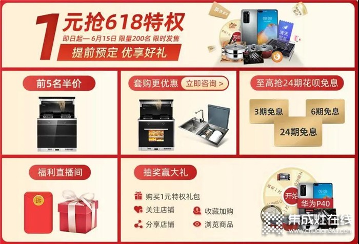 森歌年中鉅惠，618大放價(jià)，精品低至5780元，還有華為P40手機(jī)、掃地機(jī)等禮品等你帶回家