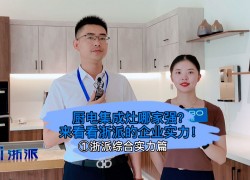 廚電集成灶哪家強？來看看浙派集成灶的企業(yè)實力！ (1721播放)