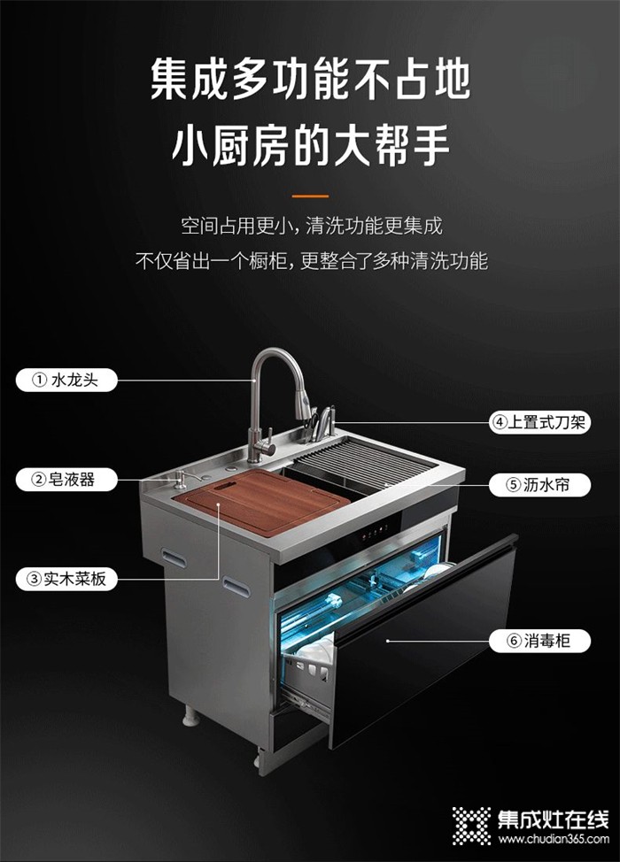 新一代廚房洗切綜合體 | 奧普集成水槽X8重磅上市！