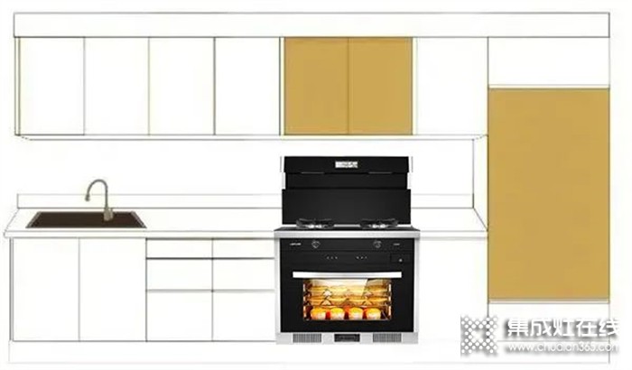 節(jié)省80%廚電，萊普蒸烤消一體集成灶到底有多省空間？