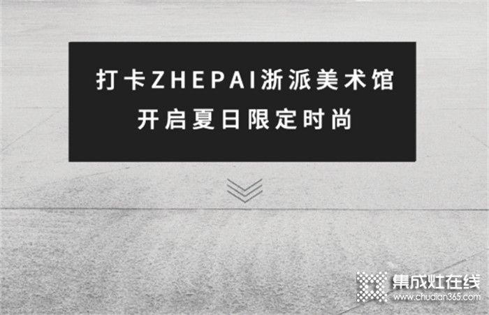 ZHEPAI 浙派集成灶美術(shù)館，將科技融入生活空間中