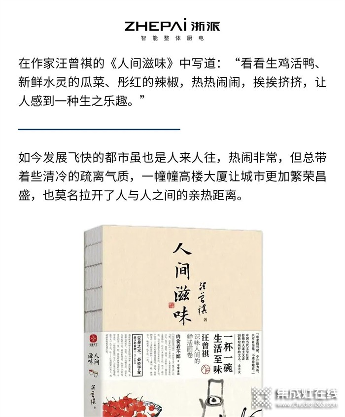 浙派“藍(lán)影極光”助您營造 — 家的煙火氣