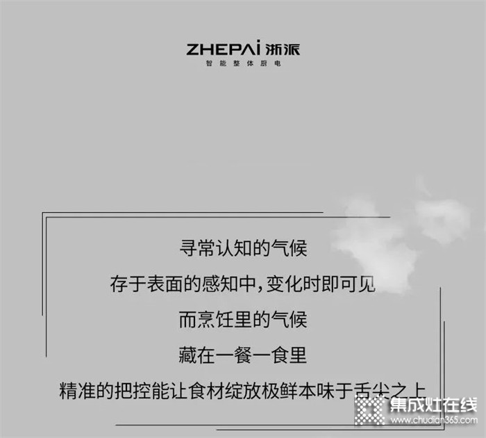 ZHEPAI浙派 BLUE SHADOWS 天翼系列集成灶，愿你往后“食”日，美食常駐